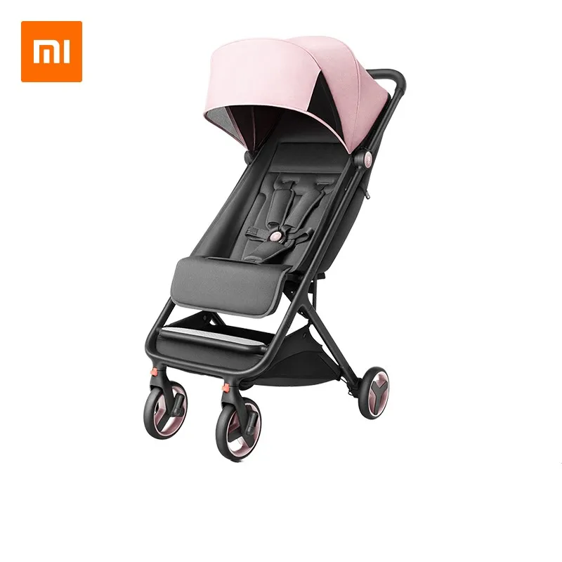 

Fast ship! Brand Xiao mi Mi rabbit 6.8kg light weight one hand folding baby stroller shock children's umbrella travel stroller