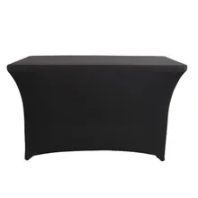 Spot stretch table cover, 6FT stretch table cover, banquet rectangular table cover Spot stretch table cover, 6FT stretch table cover, banquet rectangular table cover
