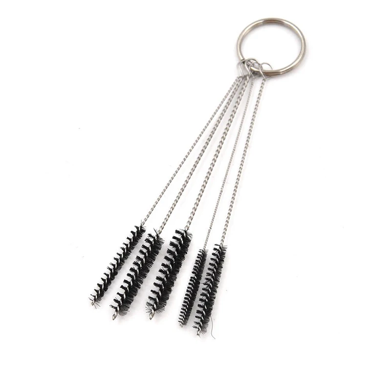 11 pieces of spray gun cleaning spray repair needle stainless steel dusting brush3