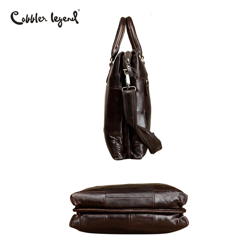 Сумка мессенджер мужская из натуральной кожи для ноутбука|brand shoulder bag|messenger bagshoulder