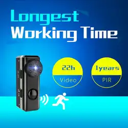 2018 Новый обнаружения движения HD 1080 P Мини Камера W6 микрокамера охранного Ночное видение 22 часа видео и аудио записывающее Регистраторы DVR