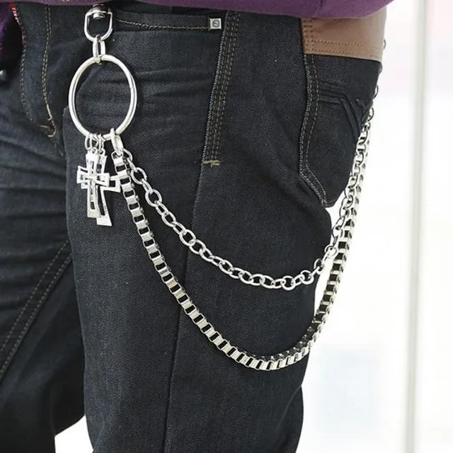 Silver Waist Belt Silver Hip Chain For Mens Designer Chain Belts