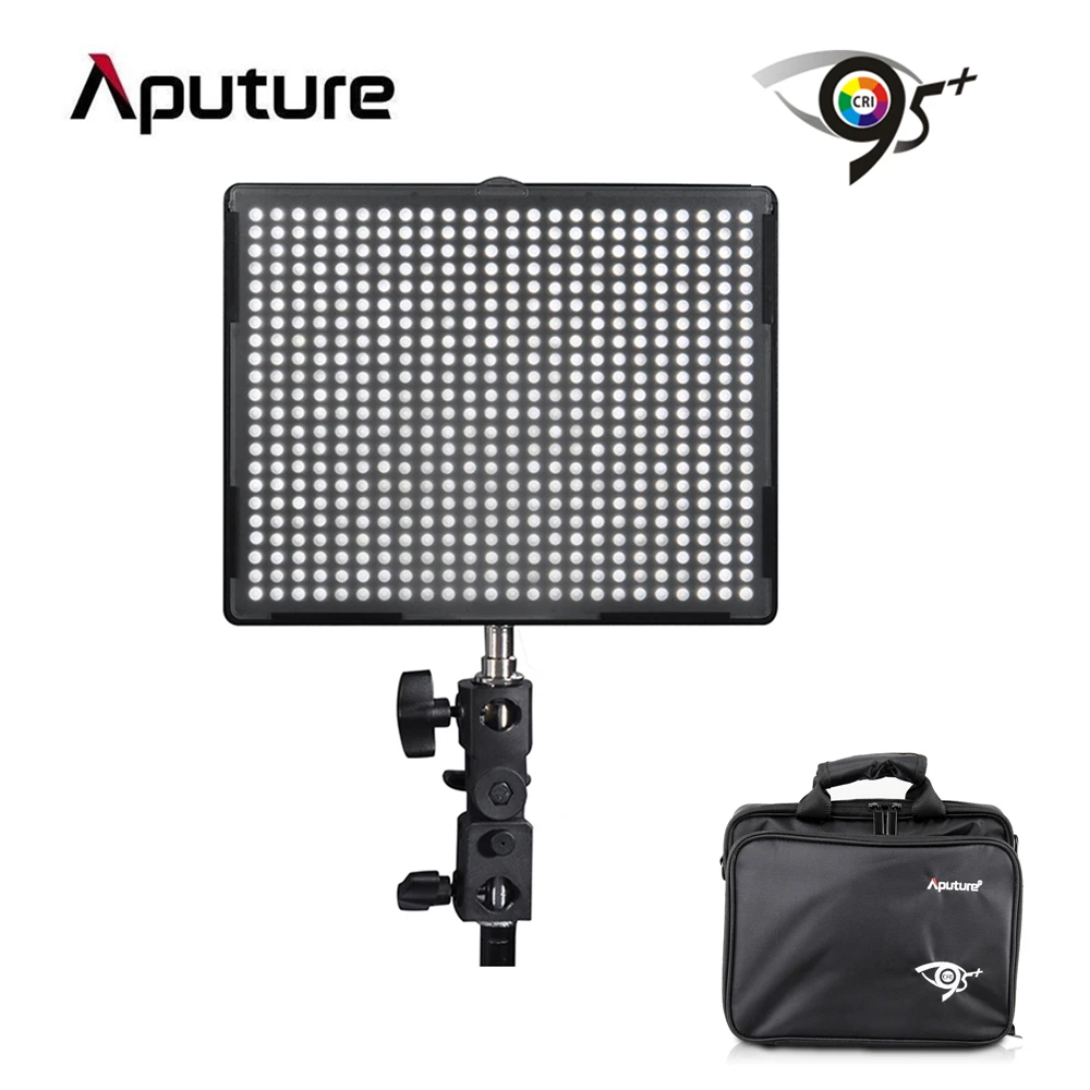 

Aputure AL-528C CRI 95+ Adjustable Color Temperature LED Video Studio Photo Light for Photography Lighting