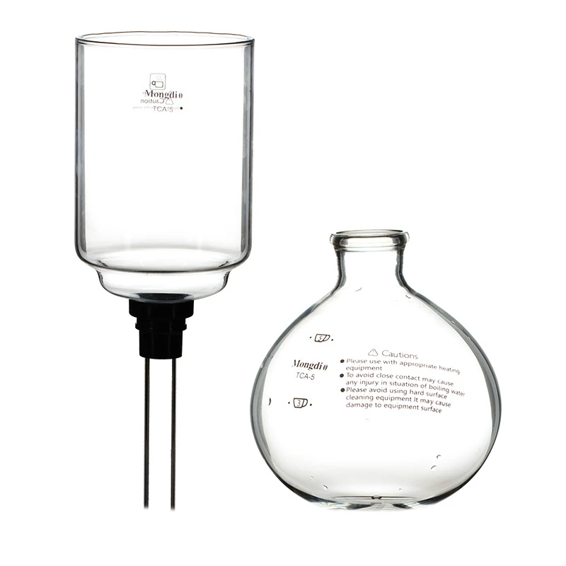 

Syphon Coffee Maker Filter Upper Bowl Replace Bottom Lower Bowl Ball Under Cloth Filter Coffee Siphon Accessories Pot TCA3/5cup