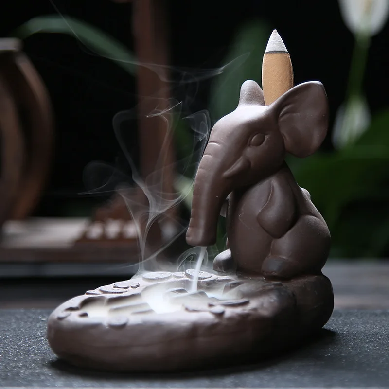 

Elephant Incense Burner Backflow Incense Burner
