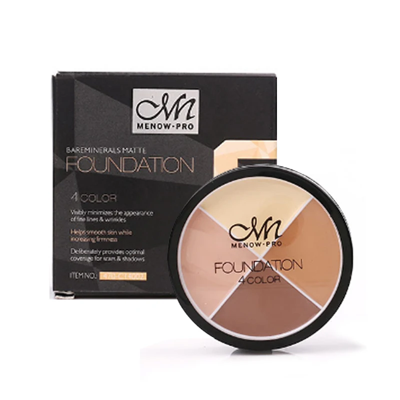 

Powder Foundation Makeup Base Cream Matte Foundation Palette Waterproof Profesional Make Up