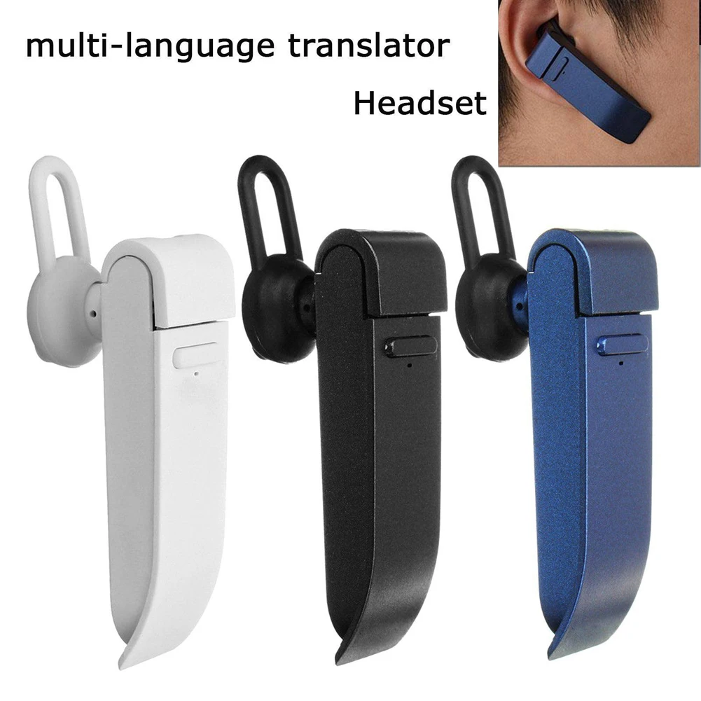 25 языков переводчик бизнес наушники смарт беспроводной Bluetooth 5,0 наушники в ухо гарнитура портативный переводчик
