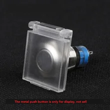 Waterproof Protection Cover for 16mm Metal Push Button Switch Transparent Protective Cover Dustproof