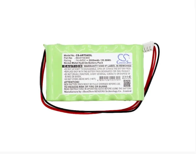 Cameron sino 2000 мА/ч, Батарея для ACROPRINT ATR240 360 58-0114-000 раз аккумуляторная батарея для записывающего устройства