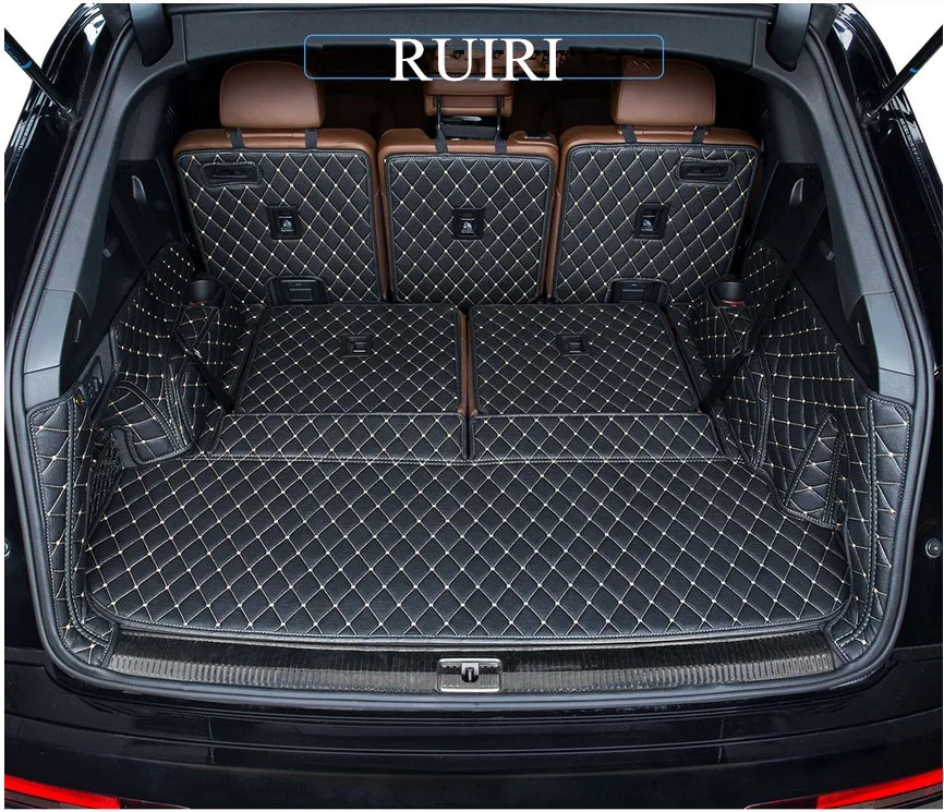 High Quality Mats Full Set Car Trunk Mats For Audi Q7 7