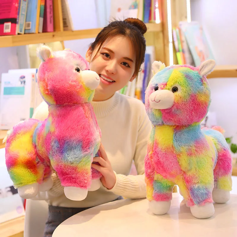fluffy alpaca toy