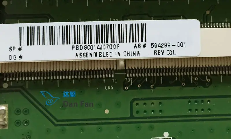 594299 001 для HP Omni 200 5000 материнская плата AIO DA0ZN2MB6C0 100% протестирована на полную