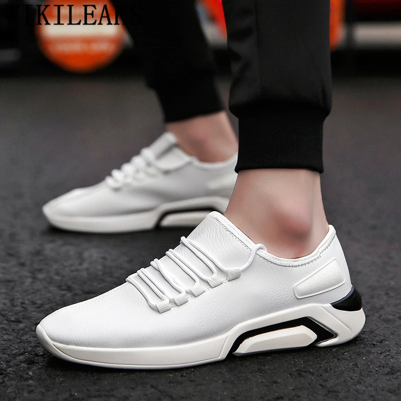 

white sneakers casual shoes men leather sneakers men luxury brand designer shoes men high quality breathable shoes buty meskie
