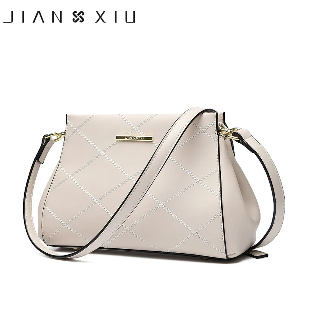 JIANXIU Brand Women Messenger Bags High Quality Shoulder Crossbody Bag  2017 New Split Leather Small Carteras Mujer De Hombro 