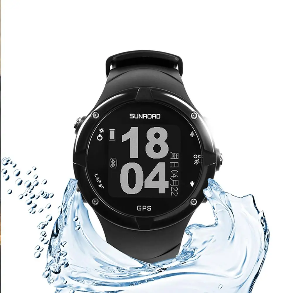 50 м водонепроницаемый цифровой Bluetooth Триатлон счетчик шагов Компас Датчик Уровня