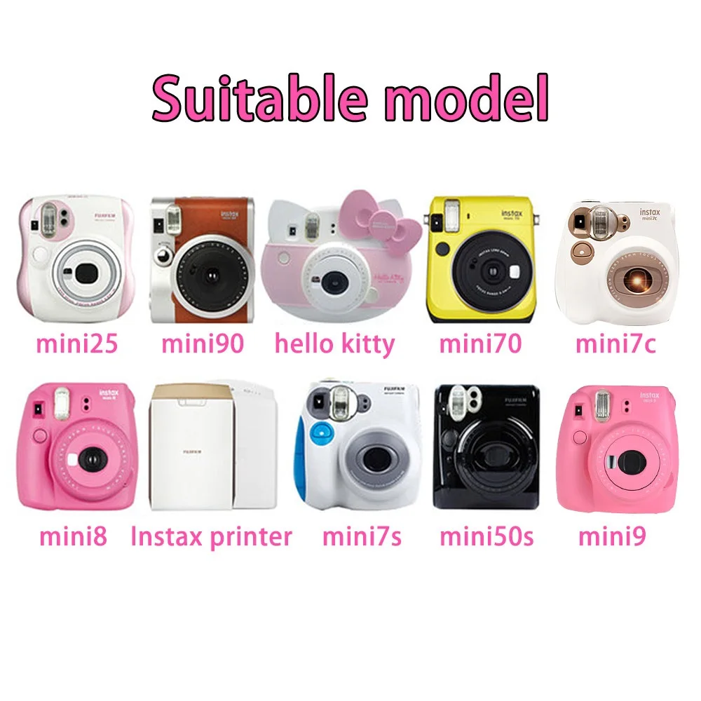 Фотобумага Fujifilm Instax Mini 9 с белыми краями для Mini8 7s 90 25 55 Share SP-1 instant camera 400 листов