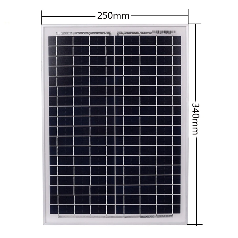 Солнечная панель 18V20W черная солнечная панель s+ 12 V/24 V Солнечный контроллер с интерфейсом USB источник питания для путешествий