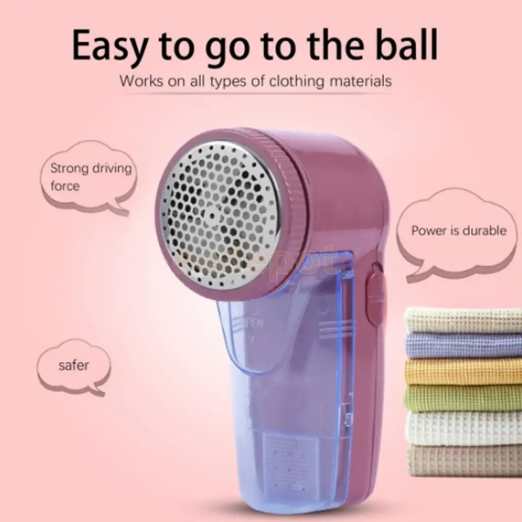 Stainless steel cutter Electric Lint Remover Towel Clothing Wool Sweater Fuzz Shaver Cleaner with Cover for clothes sweathers