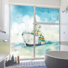 Фантазия балетная танцевальная комната стеклянные наклейки прозрачные непрозрачные спальни ванная комната Антибликовая пленка «замороженное стекло»