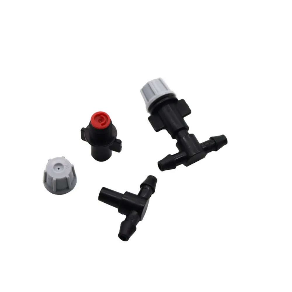 1 комплект насадки для садового шланга 10 м с тройником 4/7 мм|hose fiting|watering kithose cooling |