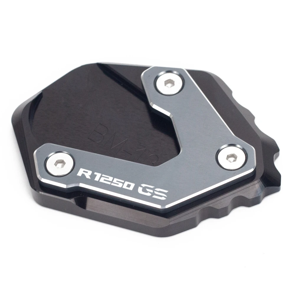 Accessories Motorcycle Kickstand Side Stand Extension Pad Plate Cover For BMW R1250GS R 1250GS R1250 GS R 1250 GS 2018-2019 (8)