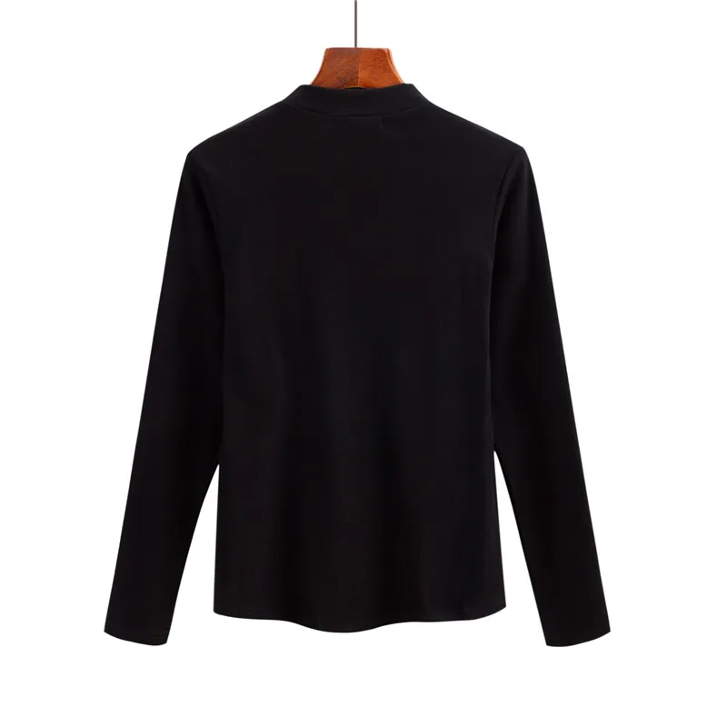 Kostlich Autumn Winter Long Sleeve Knitted Sweater Pullovers Women Basic Slim Sweaters Tops Ladies O-Neck 3 Colors Pullover (16)