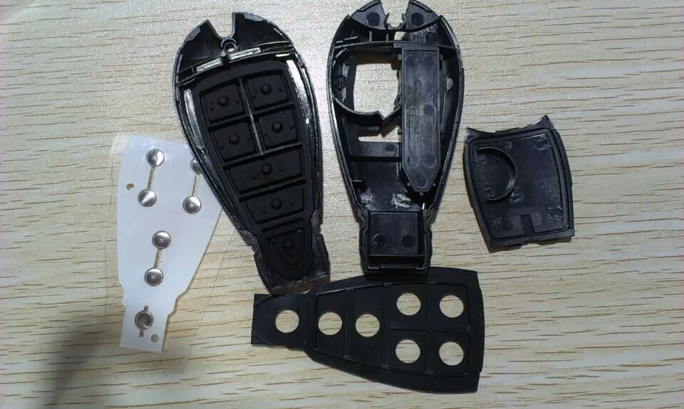 3+1 Button Smart Remote Key Shell For Chrysler (2)