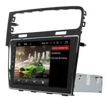 Android 5.1 estéreo Del Coche de Radio de VW Golf 7 2013-2015 Navegación GPS Reproductor de Audio y Vídeo