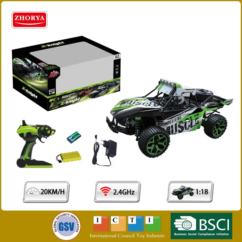 

1:18 scale simulation high speed Rally Off-road vehicle radio remote control 2.4Ghz 20km/h rc toys for kids gifts