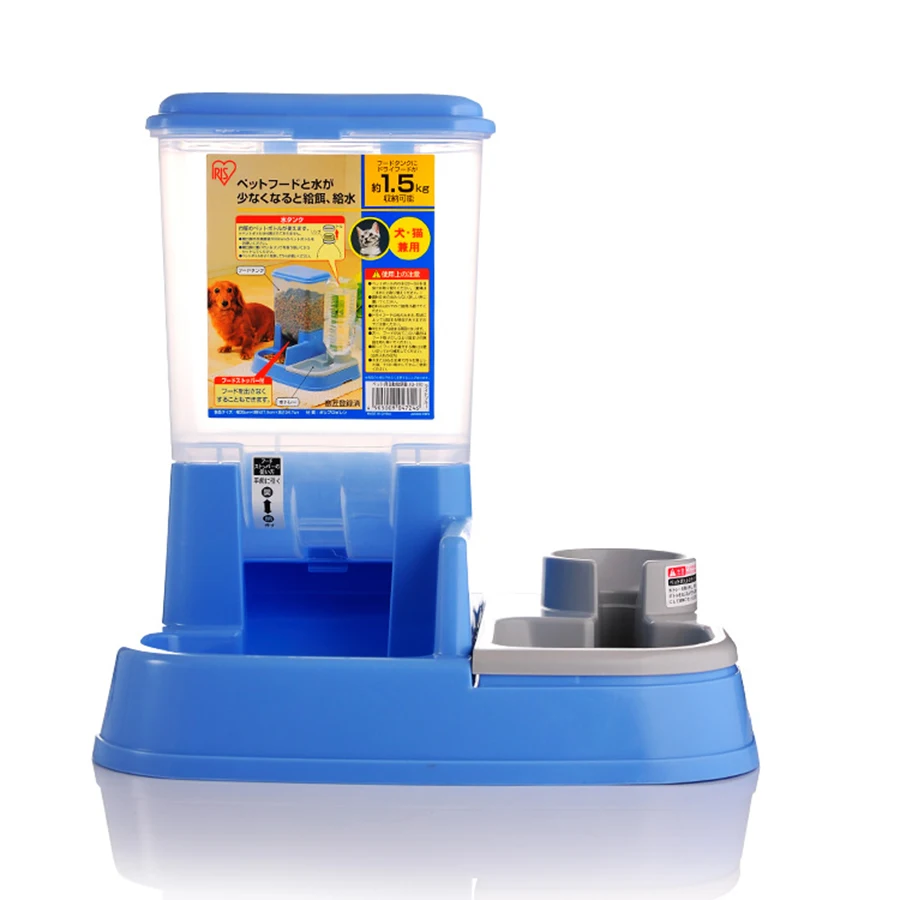 Puppy Basin Dog Drinking Automatic Feeding Bowls Feeder Water Fountain