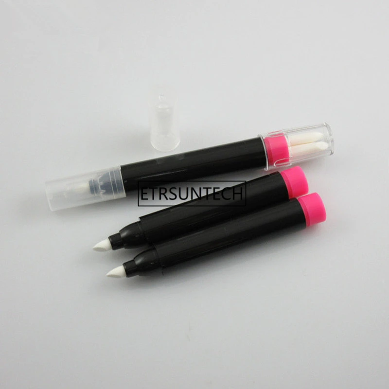 4ml click nail polish paint bottle concealer cream pen with brush ,4ml Remove nail polish tube (Empty pen) F1845