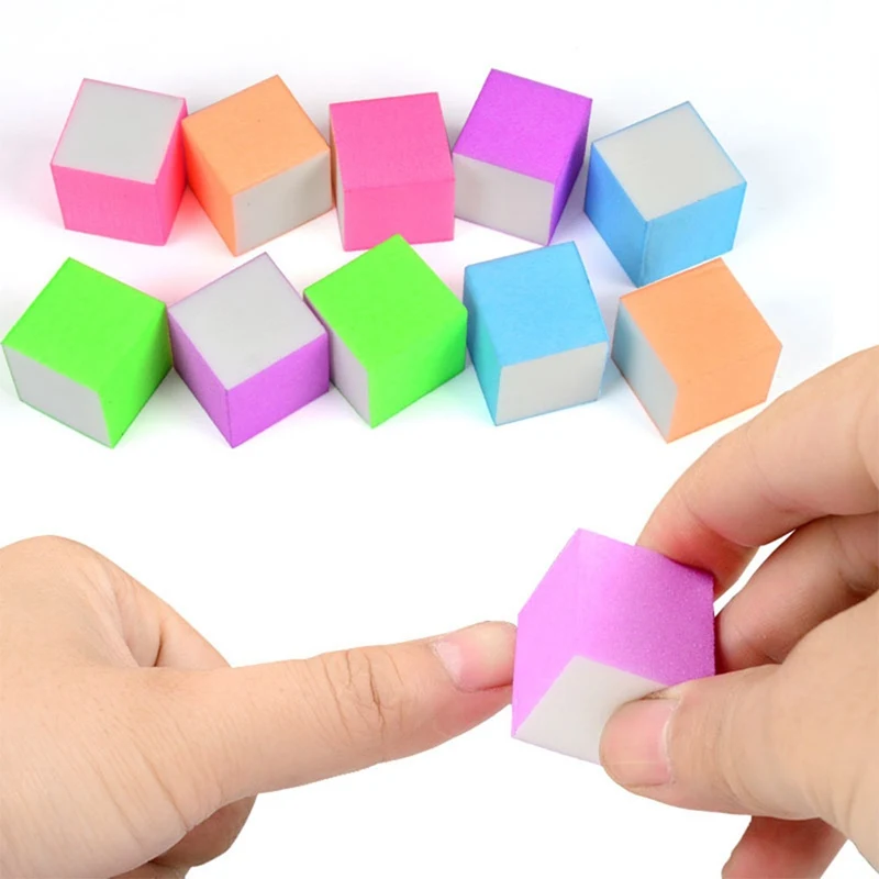 

10 Pcs/Set Mini Irregular Nail Buffer File Colorful Sanding Sponge Grinding Polishing Nail Art Manicure Salon DIY Tool