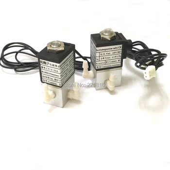 

2pcs/lot JNF UV ink valve 4.4W 24V DC 2 ways solenoid valve for Wit-color Flora Challenger Infinity Gongzheng SID printer valve
