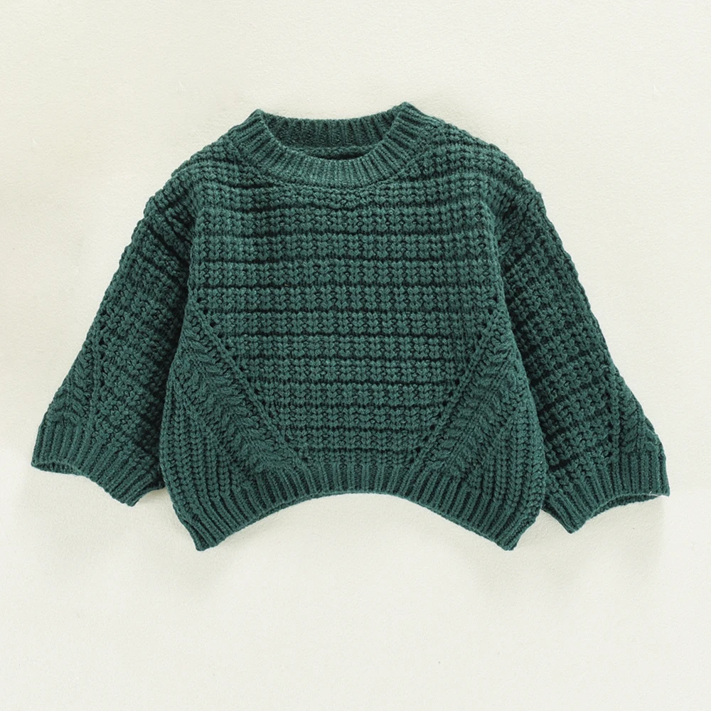 

JN17681 Autumn Winter Kids turtleneck Sweater Spring Baby Boys Girls Sweater Kids Knitted Pullovers 2-8T Warm Sweater Outerwear