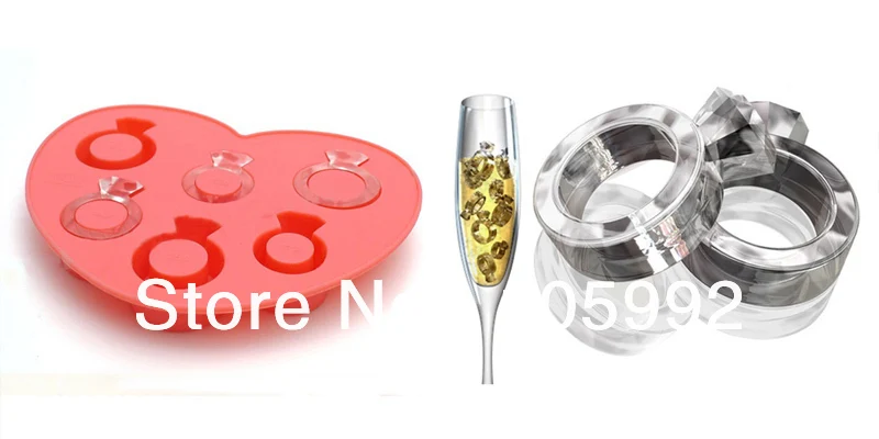

Creative love ice cube tray ice cube ring ice cube silicone