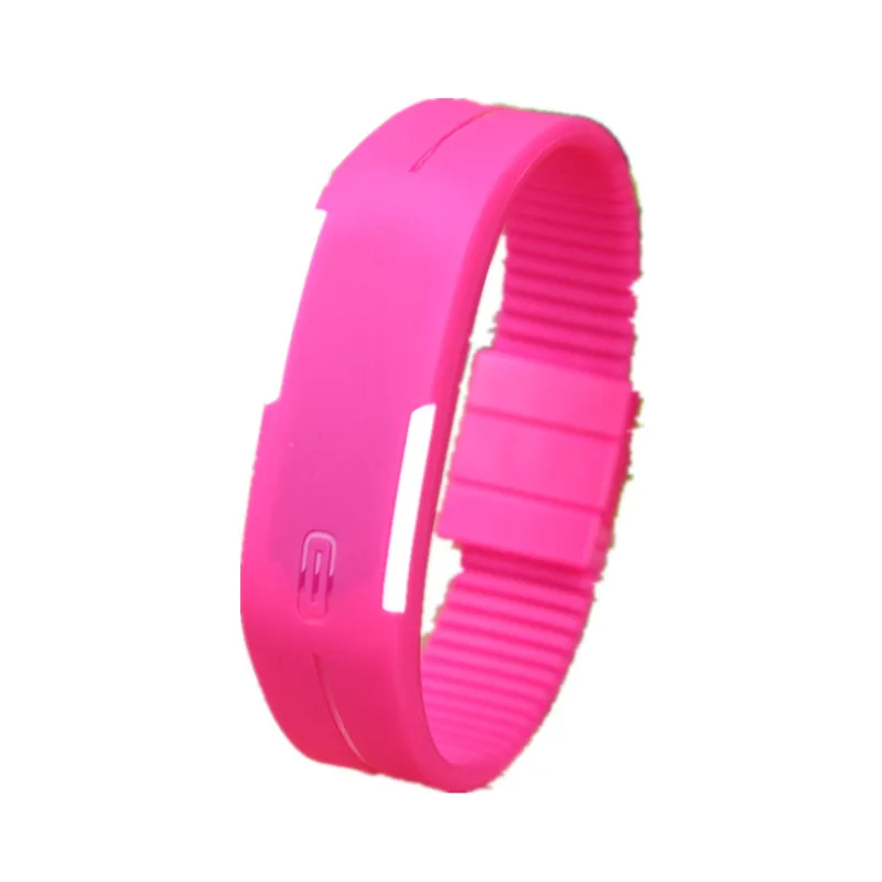 KINYUED Digital font b Watch b font Silicone font b Watch b font Led font b