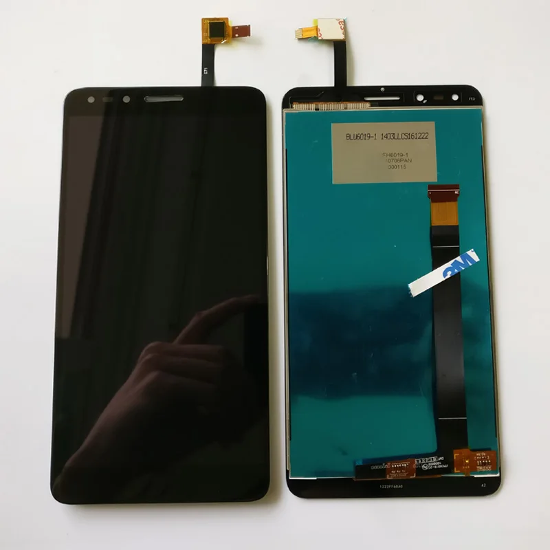 

Black/White Full LCD Display + Touch Screen Digitizer Assembly For Alcatel Pop 4 7070 OT-7070 OT7070 7070X 7070Q 7070A 7070I