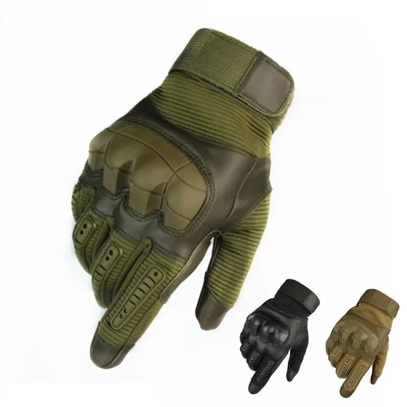 

Touch Screen Knuckle Tactical Full Finger Glove Army Military Combat Airsoft Armor Climbing Hiking Shooting Paintball Hunting