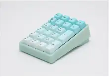 Varmilo VA22M Цифровой клавиатуре Механическая игровая клавиатура Радуга колпачки учета финансов Cherry MX коммутаторы