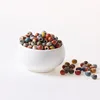 100 PCS 6mm 8mm Fashion Ceramic Beads DIY Hole Beads Handmade Porcelain Beads 10 Colors For Jewelry Making ► Photo 2/6