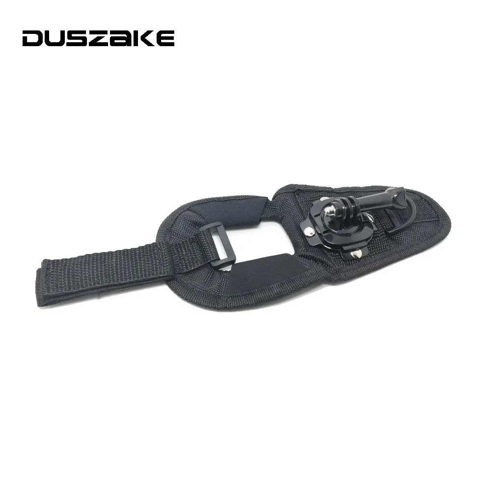 

Duszake Glove Wrist Band 360 Degree Swivel Rotation Hand Strap Belt Tripod Mount For GoPro Hero 6 5 4 For Go Pro For Xiaomi