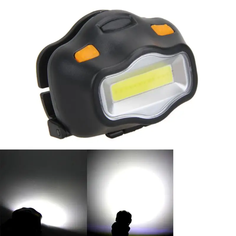 Наружное освещение 12 мини-cob LED фара для кемпинга Пеший Туризм Рыбалка чтение деятельности белый свет лампа с креплением на голову