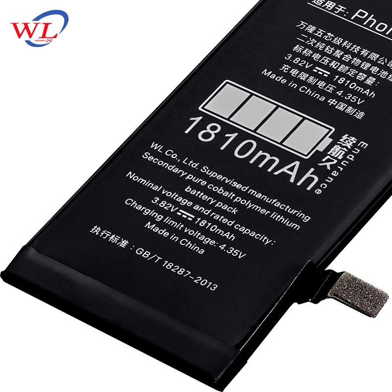 Новинка 2019 оригинальный встроенный аккумулятор WL для iPhone 6 сменный большой
