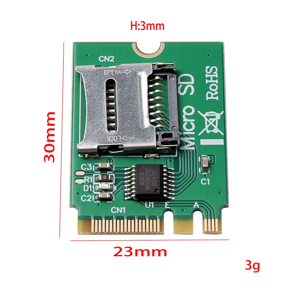 SP M2 NGFF ключ а. Е wifi слот для Micro SD SDHC SDXC TF карта Rearder t-flash карта M.2 A+ E карта адаптер Комплект