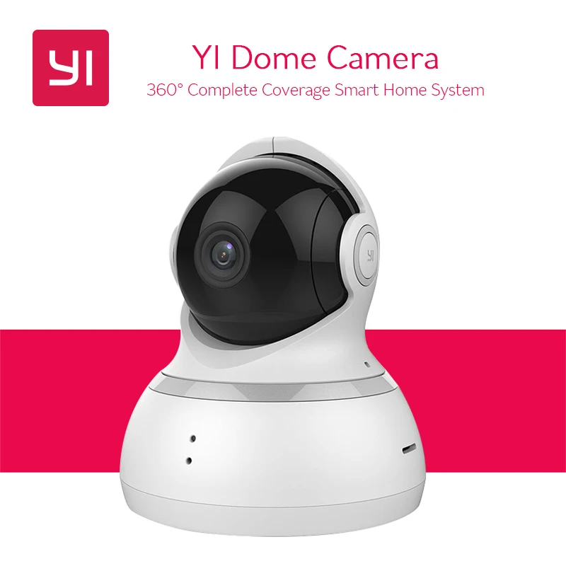 [International Edition] Xiaoyi YI Dome Home Camera 112" IP Camera 720P
