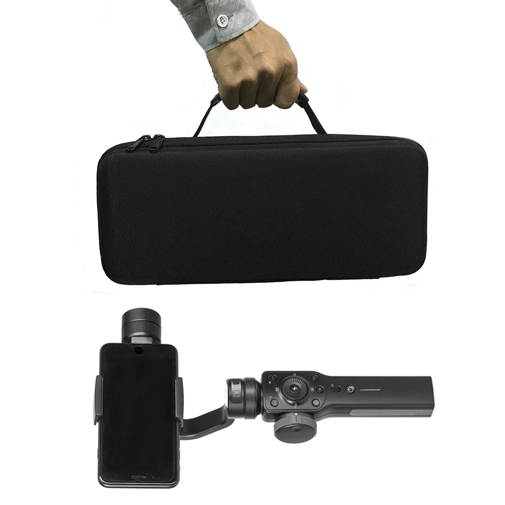 

Nylon Surface Eva Shockproof Carrying Case Handbag for Zhiyun Smooth 4 Handheld Gimbal Camera Portable Shoulder Bag Box