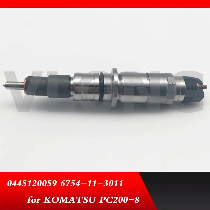 Дизельные форсунки 0 445 120 059 Common Rail Jet 0445120059 6754-11-3011 для KOMATSU PC200-8 Cummins QSB6, 7 и CDC