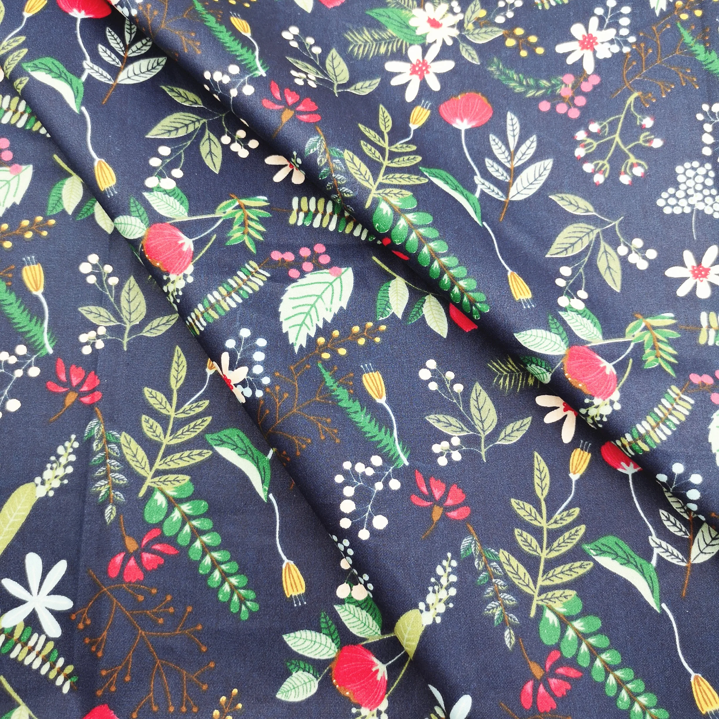 DIY шитье одеяло жир четвертей Tecido материал для ребенка и ребенка Tissus одеяло из разноцветных лоскутов ткани листья цветочный из хлопчатобумажной ткани