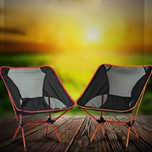 Супер светильник, портативный профессиональный пляжный стул, складной сетчатый летний стул с Луной для кемпинга, пляжа, дома