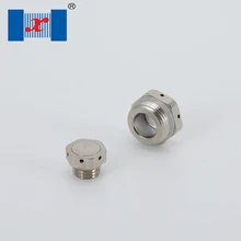 6 шт. M16* 1,5 водонепроницаемый вентиляционный заглушка металлический Сапун воздух вентиляционный клапан Выравнивающий клапан давления